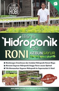 bisnis hidroponik ala roni kebun sayur