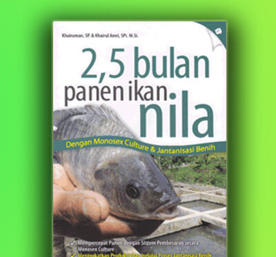 2,5 bulan panen ikan nila
