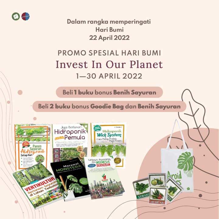 Promo buku Invest In Our Planet